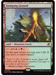 Magic: The Gathering Stomping Ground (258) Lightly Played
