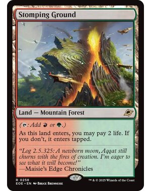 Magic: The Gathering Stomping Ground (258) Lightly Played