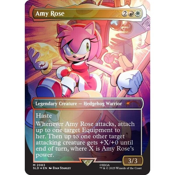 Magic: The Gathering Amy Rose (Rainbow Foil) (2083) Lightly Played Foil