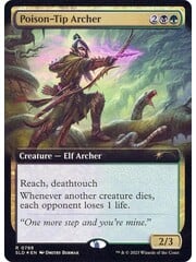 Magic: The Gathering Poison-Tip Archer (Extended Art) (788) Lightly Played Foil