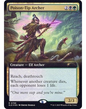 Magic: The Gathering Poison-Tip Archer (Extended Art) (788) Lightly Played Foil
