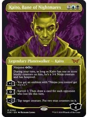 Magic: The Gathering Kaito, Bane of Nightmares (Showcase) (354) Lightly Played