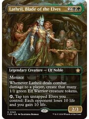 Magic: The Gathering Lathril, Blade of the Elves (Borderless) (349) Lightly Played