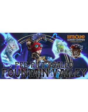 UVS Games 5/01/26 Fountain Valley Riftbound Unleashed Pre-Rift Sealed Event Friday 12 PM