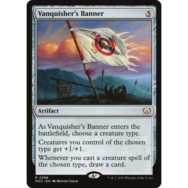 Magic: The Gathering Vanquisher's Banner (388) Lightly Played