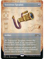 Magic: The Gathering Sorcerous Spyglass (Borderless) (693) Lightly Played Foil
