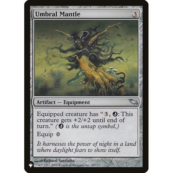 Magic: The Gathering Umbral Mantle (267) Lightly Played