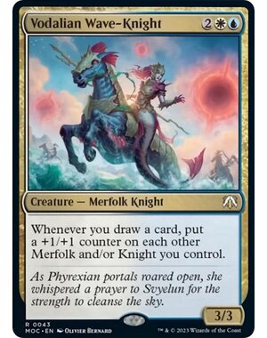 Magic: The Gathering Vodalian Wave-Knight (043) Lightly Played