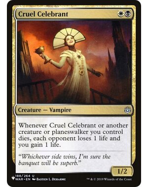 Magic: The Gathering Cruel Celebrant (188) Lightly Played