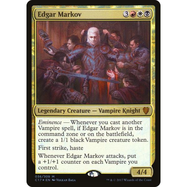Magic: The Gathering Edgar Markov (036) Lightly Played