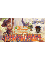 Disney Lorcana 5/11/26 Fountain Valley Lorcana Wilds Unknown Sealed Prerelease Event Monday 630 PM