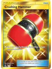 Pokemon Crushing Hammer (Secret Rare) (166) Damaged