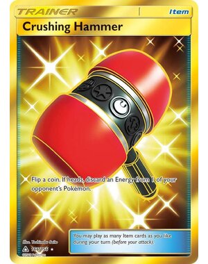 Pokemon Crushing Hammer (Secret Rare) (166) Damaged