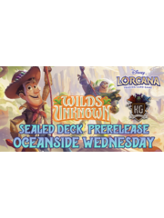 Disney Lorcana 5/20/26 Oceanside Lorcana Wilds Unknown Sealed Event Wednesday 6 PM
