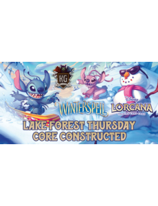 Disney Lorcana 5/7/26 Lake Forest Lorcana Core Constructed Thursday 630 PM