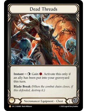 Flesh and Blood Dead Threads (080) Lightly Played Foil