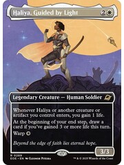 Magic: The Gathering Haliya, Guided by Light (Borderless) (289) Lightly Played