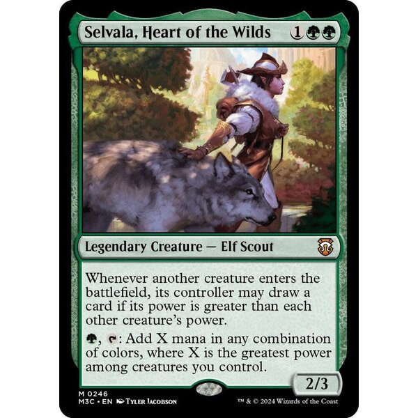 Magic: The Gathering Selvala, Heart of the Wilds (246) Lightly Played
