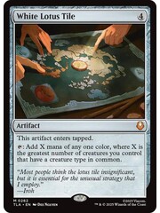 Magic: The Gathering White Lotus Tile (262) Lightly Played