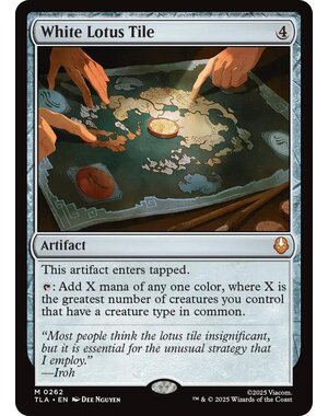 Magic: The Gathering White Lotus Tile (262) Lightly Played