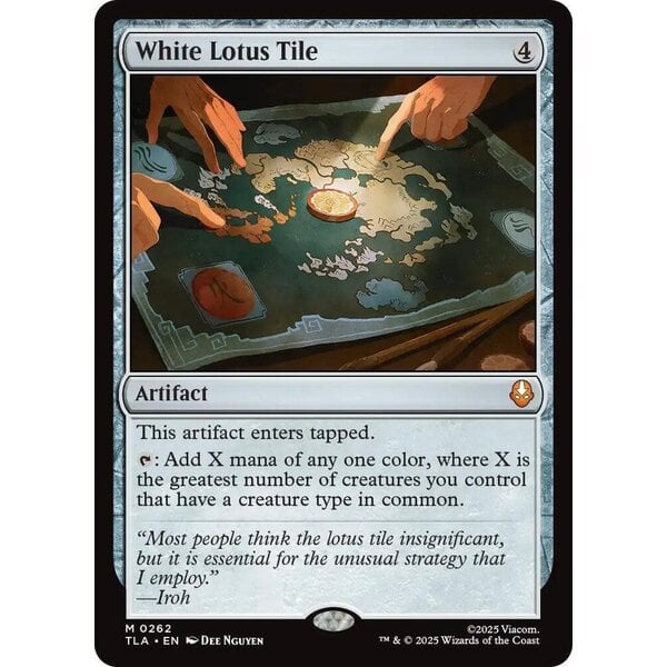 Magic: The Gathering White Lotus Tile (262) Lightly Played