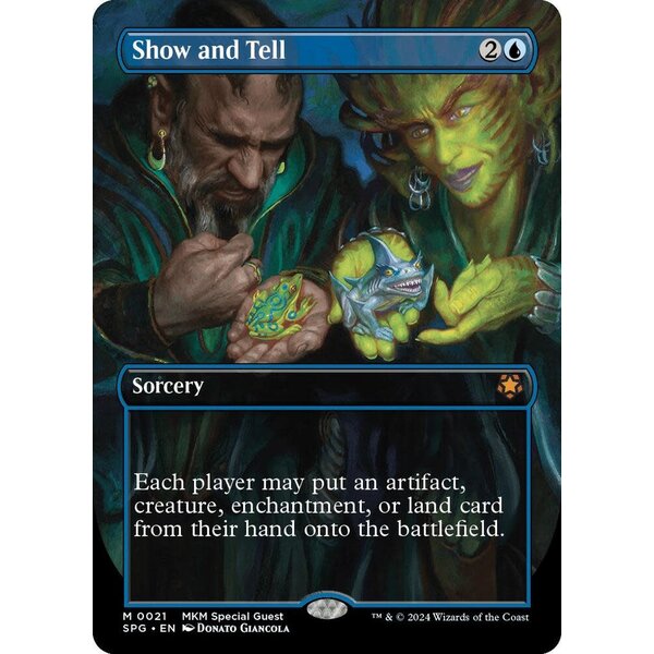 Magic: The Gathering Show and Tell (Borderless) (021) Lightly Played