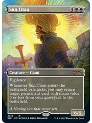 Magic: The Gathering Sun Titan (2010) Lightly Played Foil