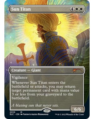 Magic: The Gathering Sun Titan (2010) Lightly Played Foil