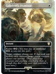 Magic: The Gathering Galadriel's Dismissal (Borderless) (500) Lightly Played Foil