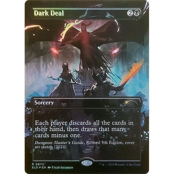 Magic: The Gathering Dark Deal (Rainbow Foil) (873) Lightly Played Foil