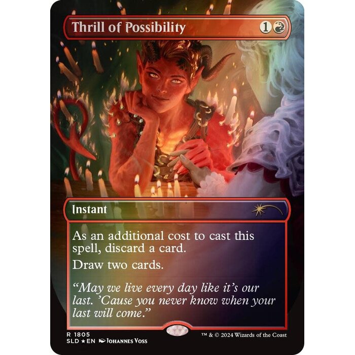 Magic: The Gathering Thrill of Possibility (1805) Lightly Played