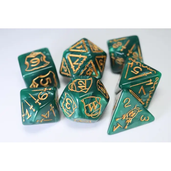 Foam Brain Queen's Armory: Woodland - 25mm RPG Dice Set