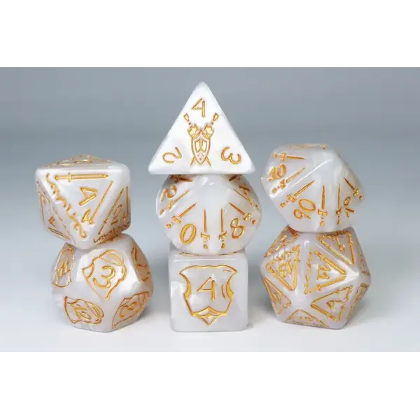 Foam Brain Queen's Armory: Holy - 25mm RPG Dice Set