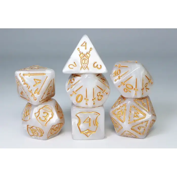 Foam Brain Queen's Armory: Holy - 25mm RPG Dice Set