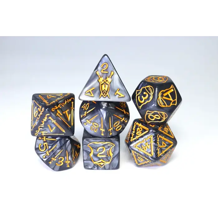 Foam Brain Queen's Armory: Cursed - 25mm RPG Dice Set