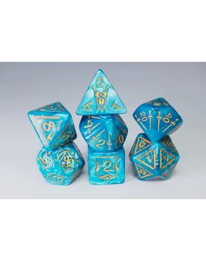Foam Brain Queen's Armory: Aquatic - 25mm RPG Dice Set