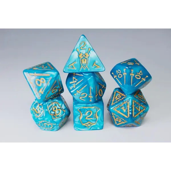 Foam Brain Queen's Armory: Aquatic - 25mm RPG Dice Set