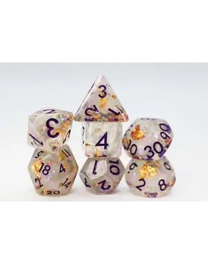 Foam Brain Frozen Treasure RPG Dice Set