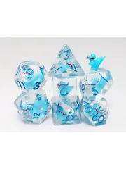 Foam Brain Baby Velociraptor RPG Dice Set