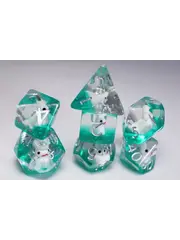 Foam Brain Bouncing Bunny RPG Dice Set