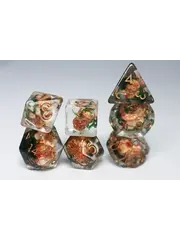 Foam Brain Ancient Skull RPG Dice Set