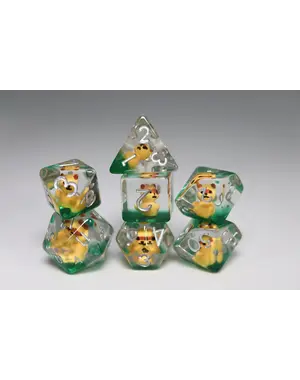Foam Brain Baby Raccoon RPG Dice Set