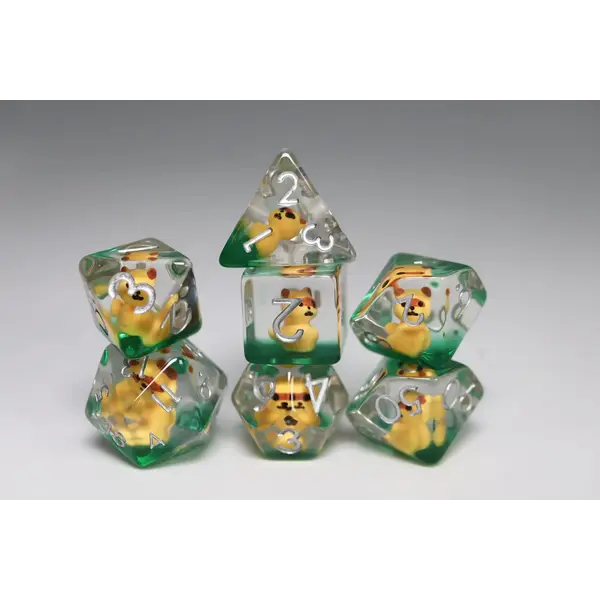Foam Brain Baby Raccoon RPG Dice Set