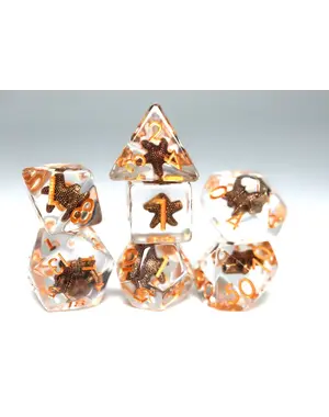 Foam Brain Solid SeaStar RPG Dice Set