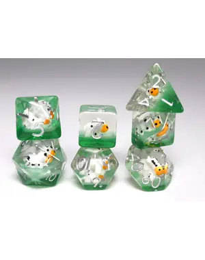 Foam Brain Grazing Cow RPG Dice Set