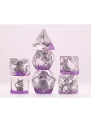 Foam Brain Cozy Cat RPG Dice Set