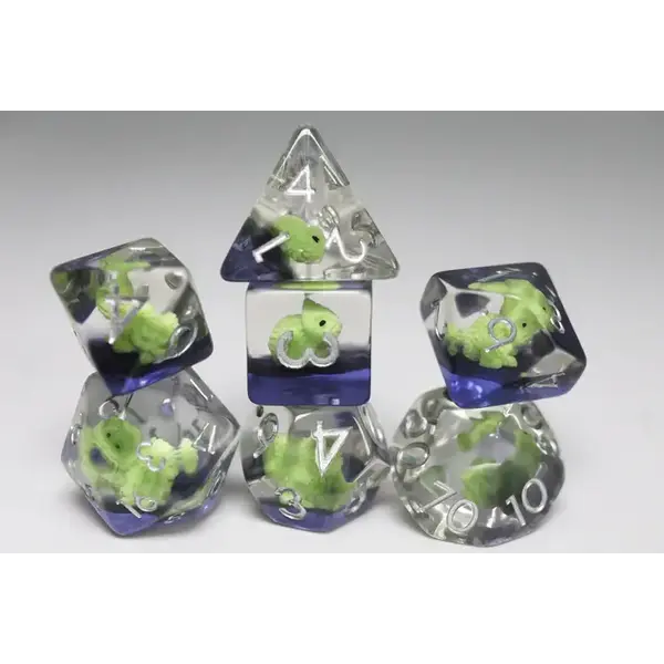 Foam Brain Colorful Chameleon RPG Dice Set