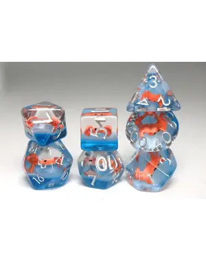Foam Brain Cranky Crab RPG Dice Set