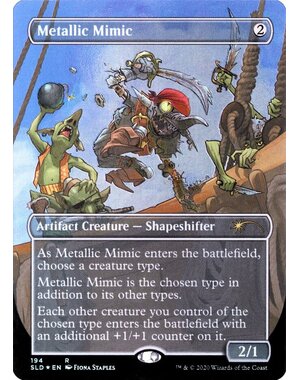 Magic: The Gathering Metallic Mimic (194) Lightly Played Foil