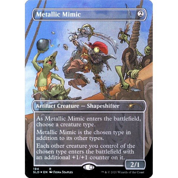Magic: The Gathering Metallic Mimic (194) Lightly Played Foil